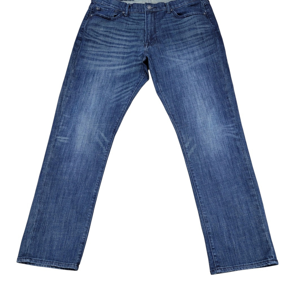 Lucky Brand Men's 410 Athletic Slim Blue Jeans Size 36/32 Excellent Condition - Picture 3 of 11